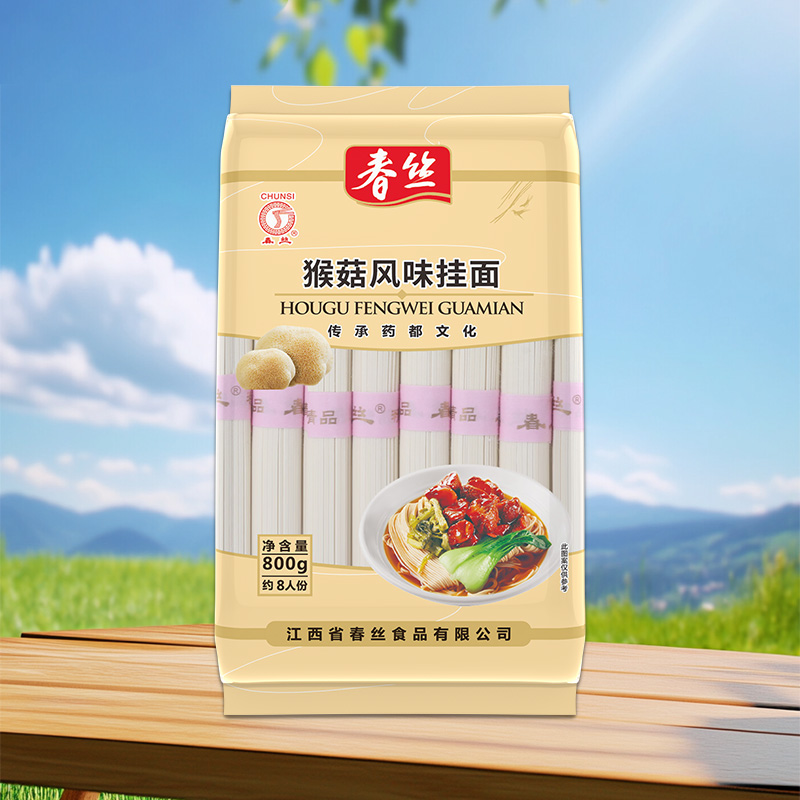春丝牌800g猴菇风味挂面