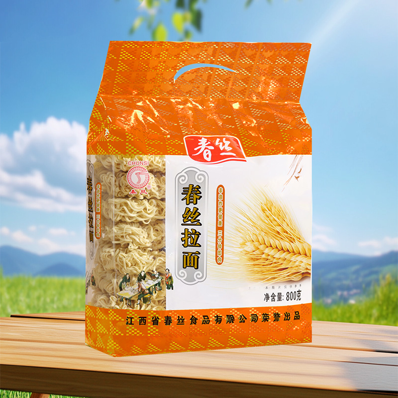 春丝牌800g手工拉面快熟面